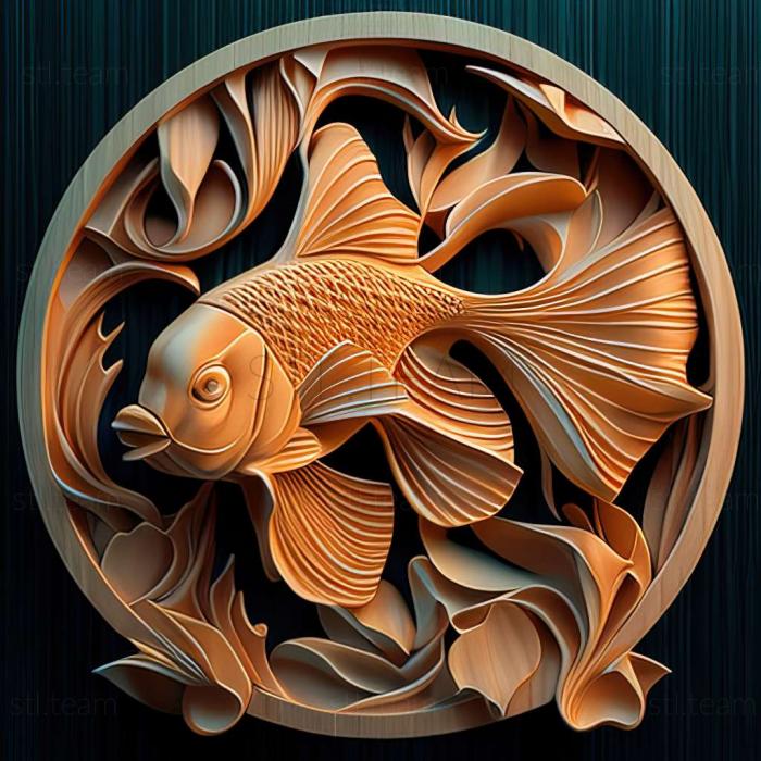 Animals Goldfish fish